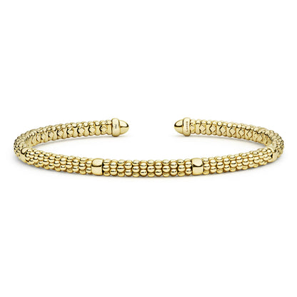 Caviar 6 Bar Mini Versa Torque Bracelet