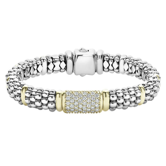 Lagos Signature Caviar Gemstone Bracelet