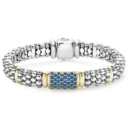 Lagos Signature Caviar Gemstone Bracelet