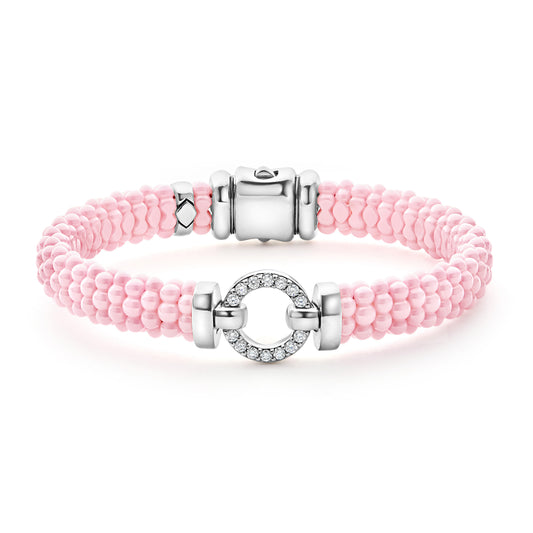 Sterling Silver Diamond Bracelet