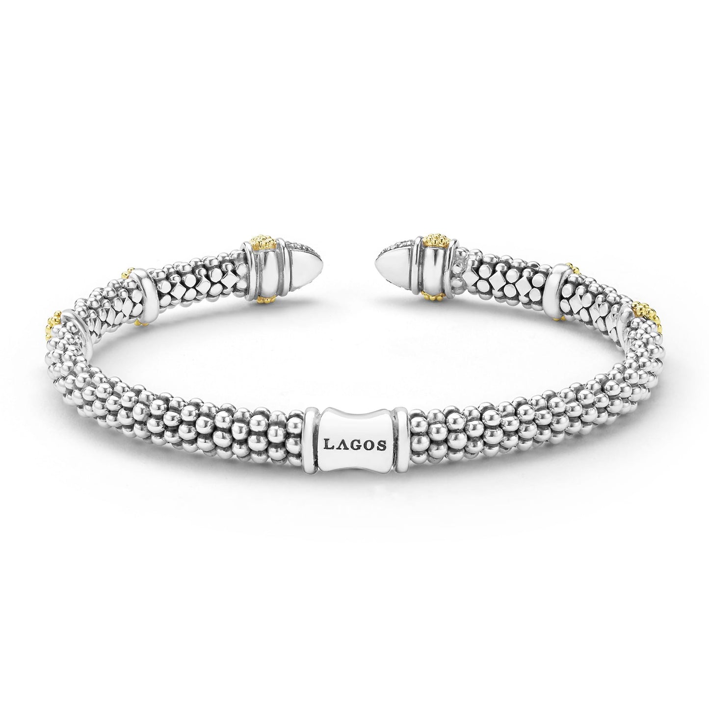 Caviar Diamond Versa Torque Bracelet