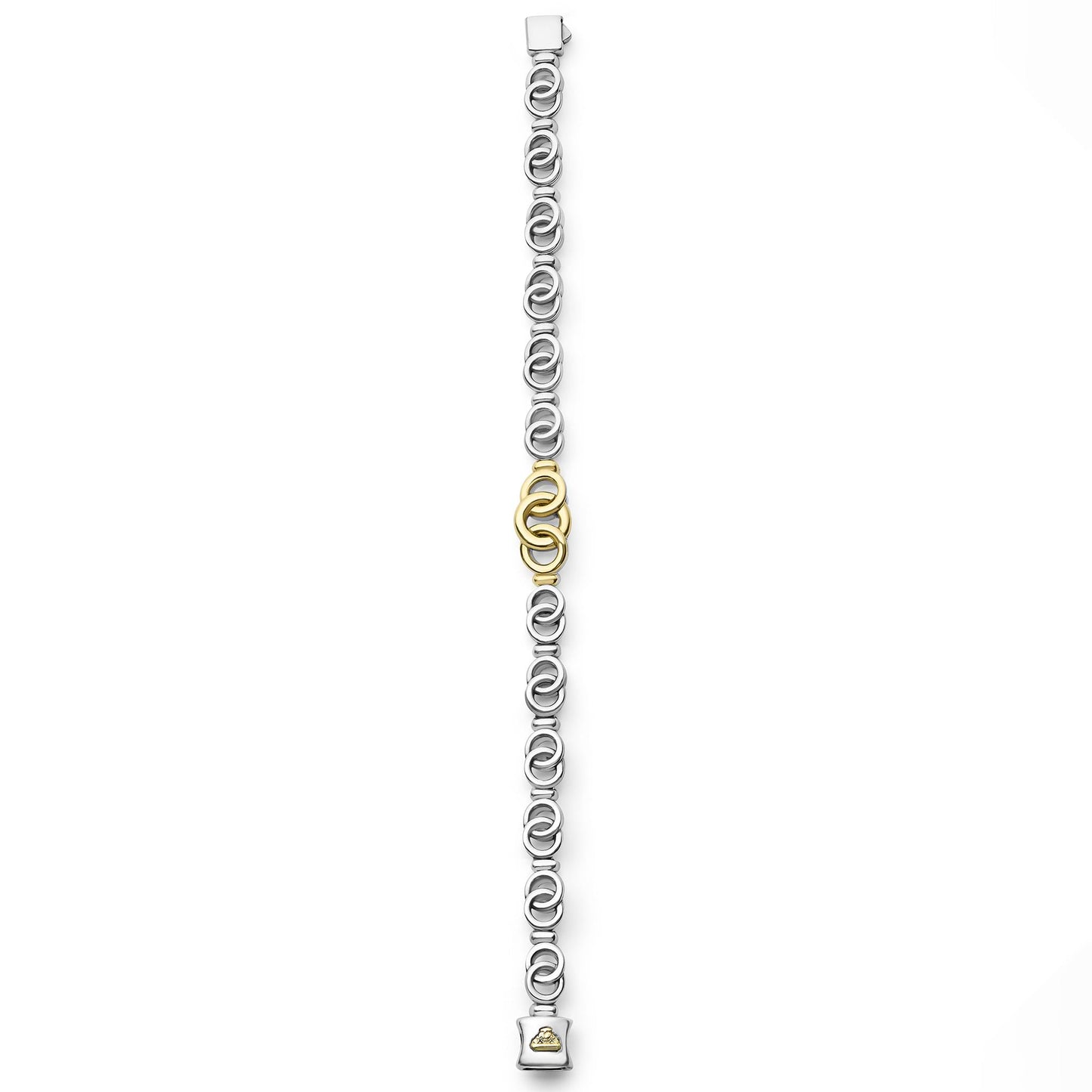 Petite Interclocking Diamond 7- Taper Link Bracelet