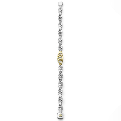 Petite Interclocking Diamond 7- Taper Link Bracelet