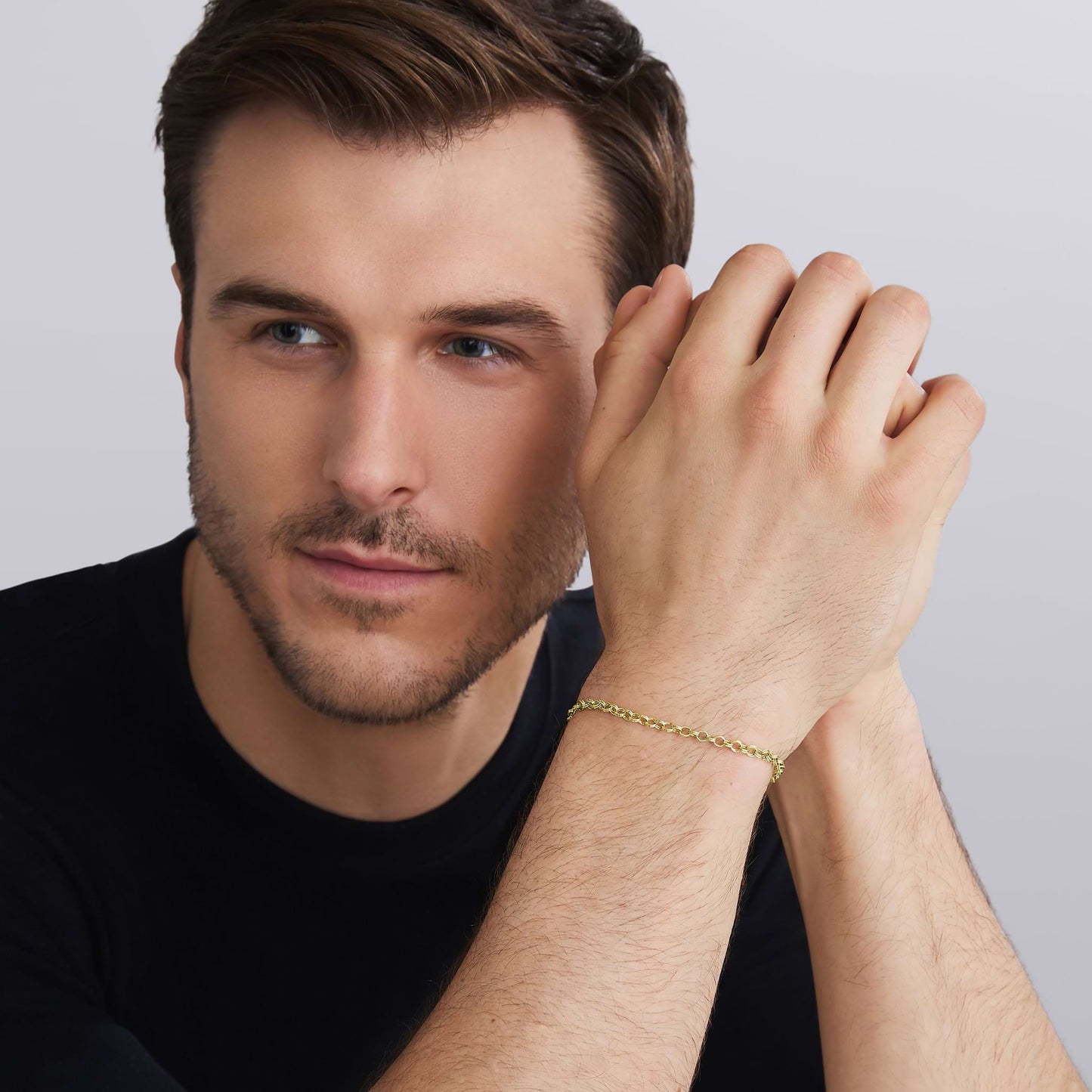 Two-Tone High Jinks Link Chain Bracelet