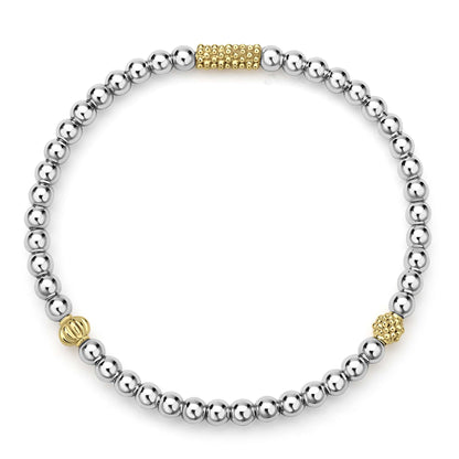 Caviar Stretch Bracelet