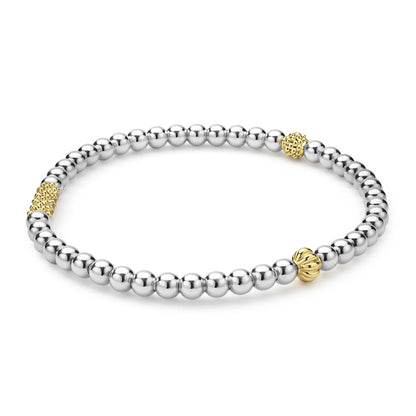 Caviar Stretch Bracelet