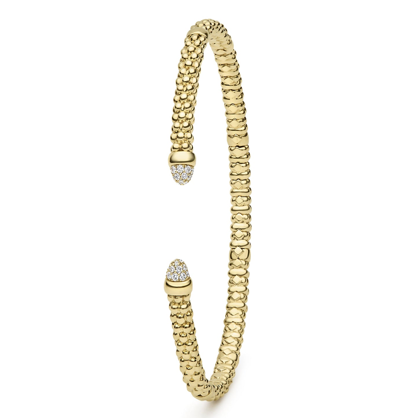 Caviar 6 Bar Mini Versa Torque Bracelet