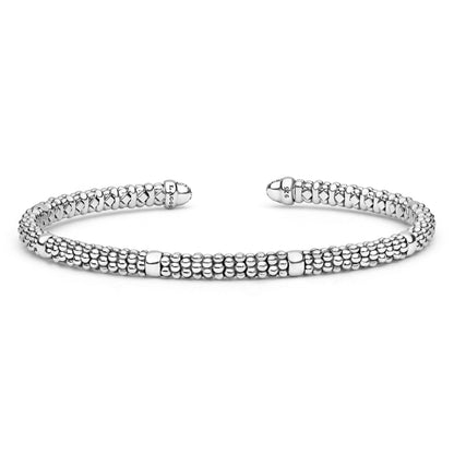 Caviar 6 Bar Mini Versa Torque Bracelet