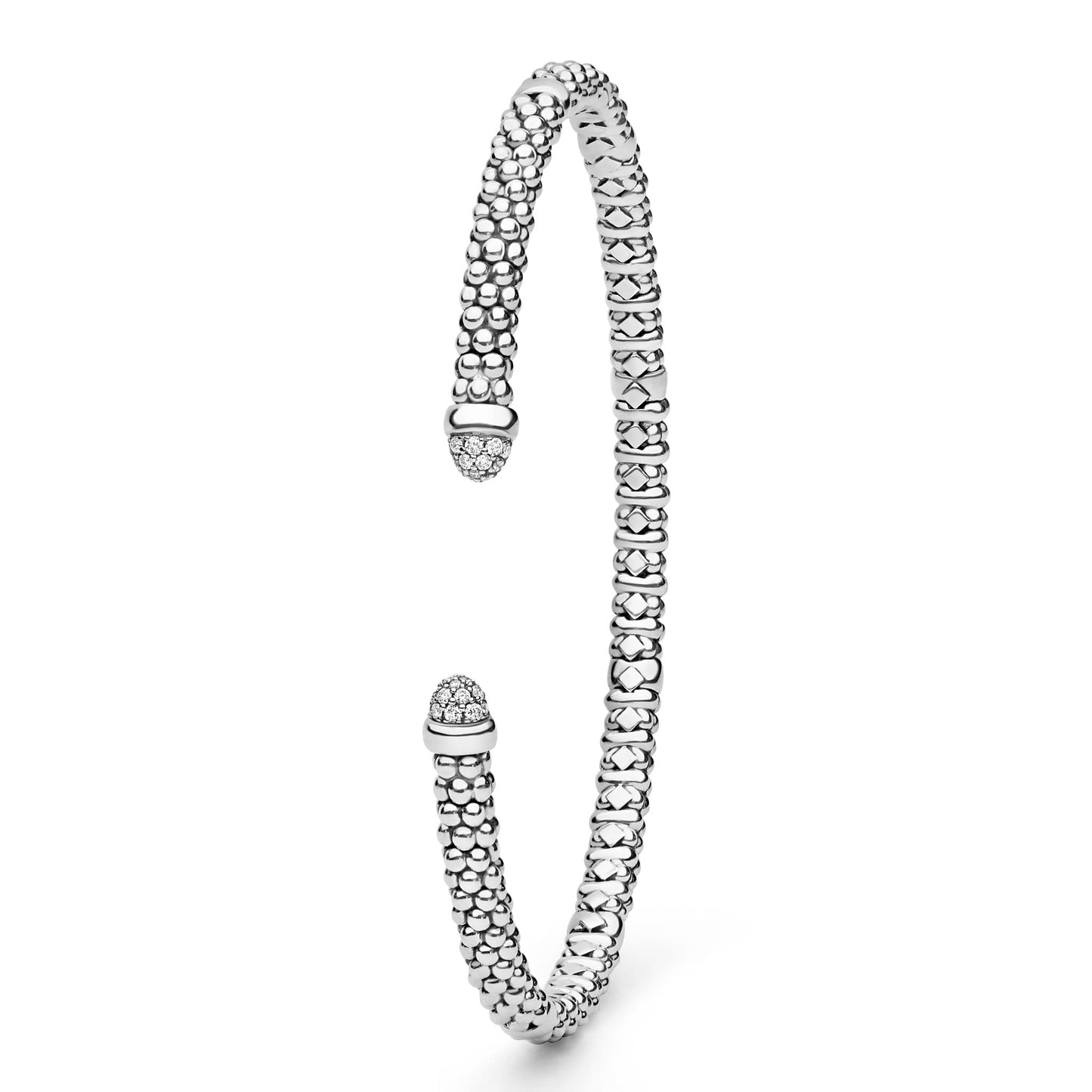 Caviar 6 Bar Mini Versa Torque Bracelet