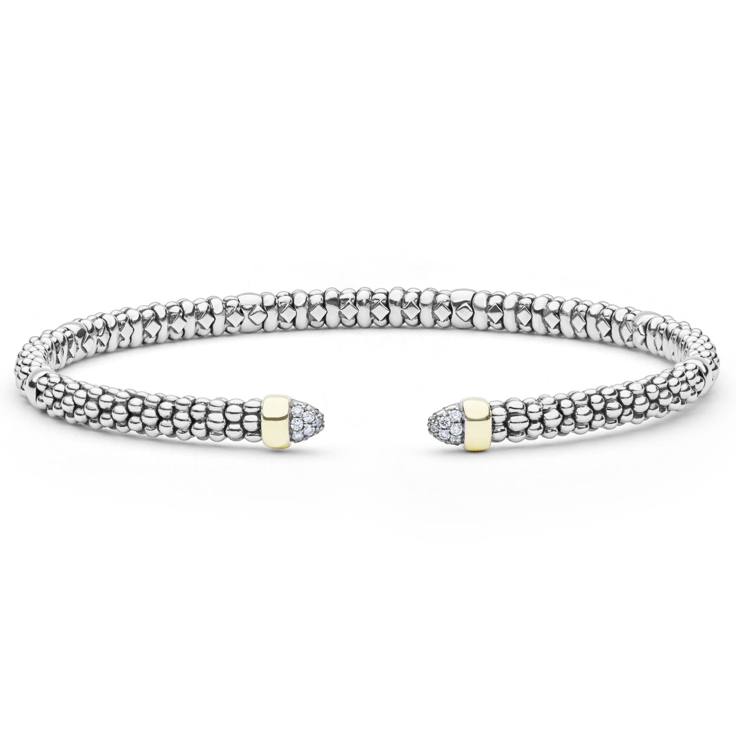 Caviar 6 Bar Mini Versa Torque Bracelet