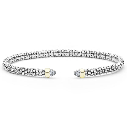 Caviar 6 Bar Mini Versa Torque Bracelet