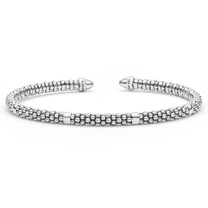 Caviar 6 Bar Mini Versa Torque Bracelet
