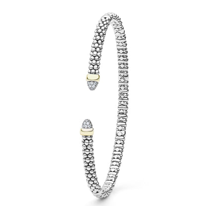 Caviar 6 Bar Mini Versa Torque Bracelet