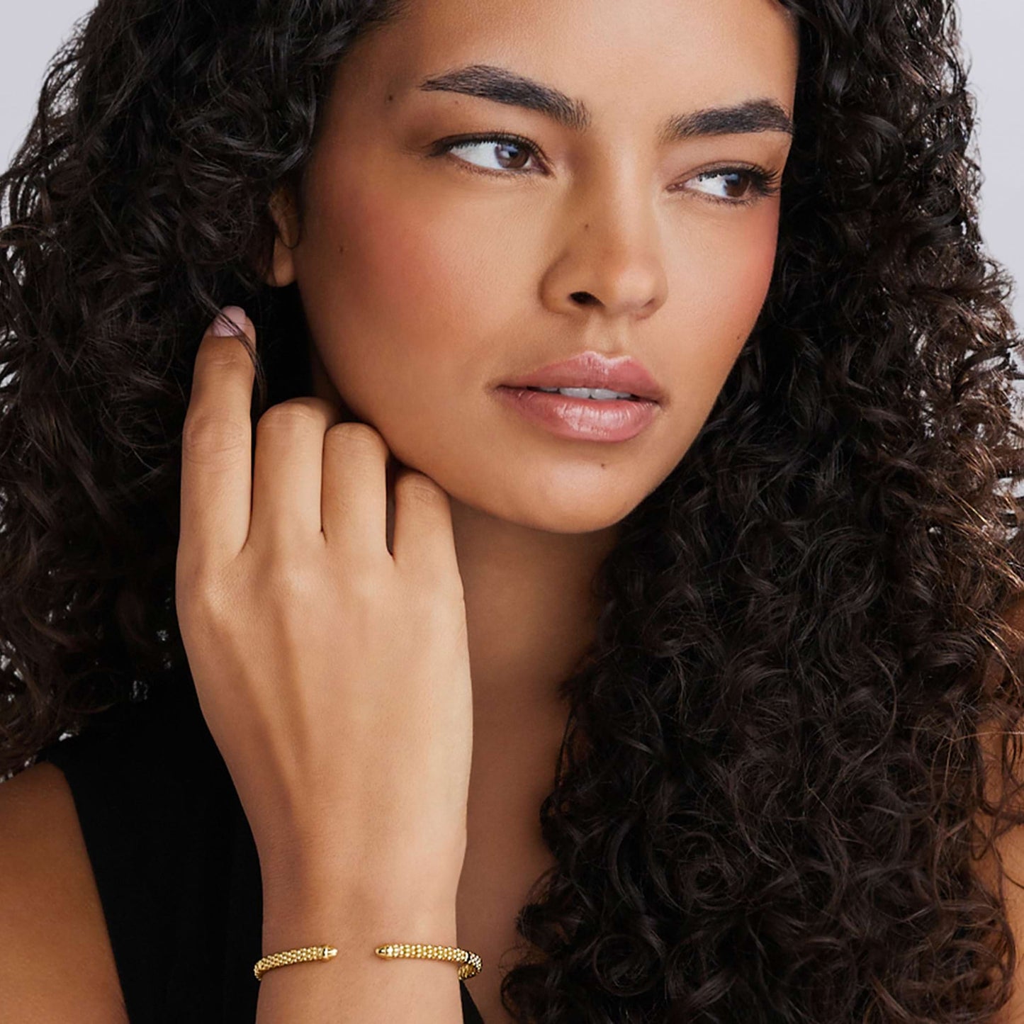 Caviar 6 Bar Mini Versa Torque Bracelet