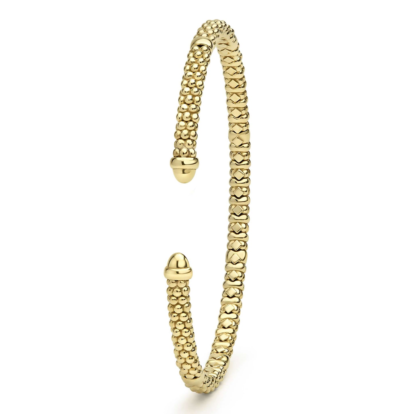 Caviar 6 Bar Mini Versa Torque Bracelet