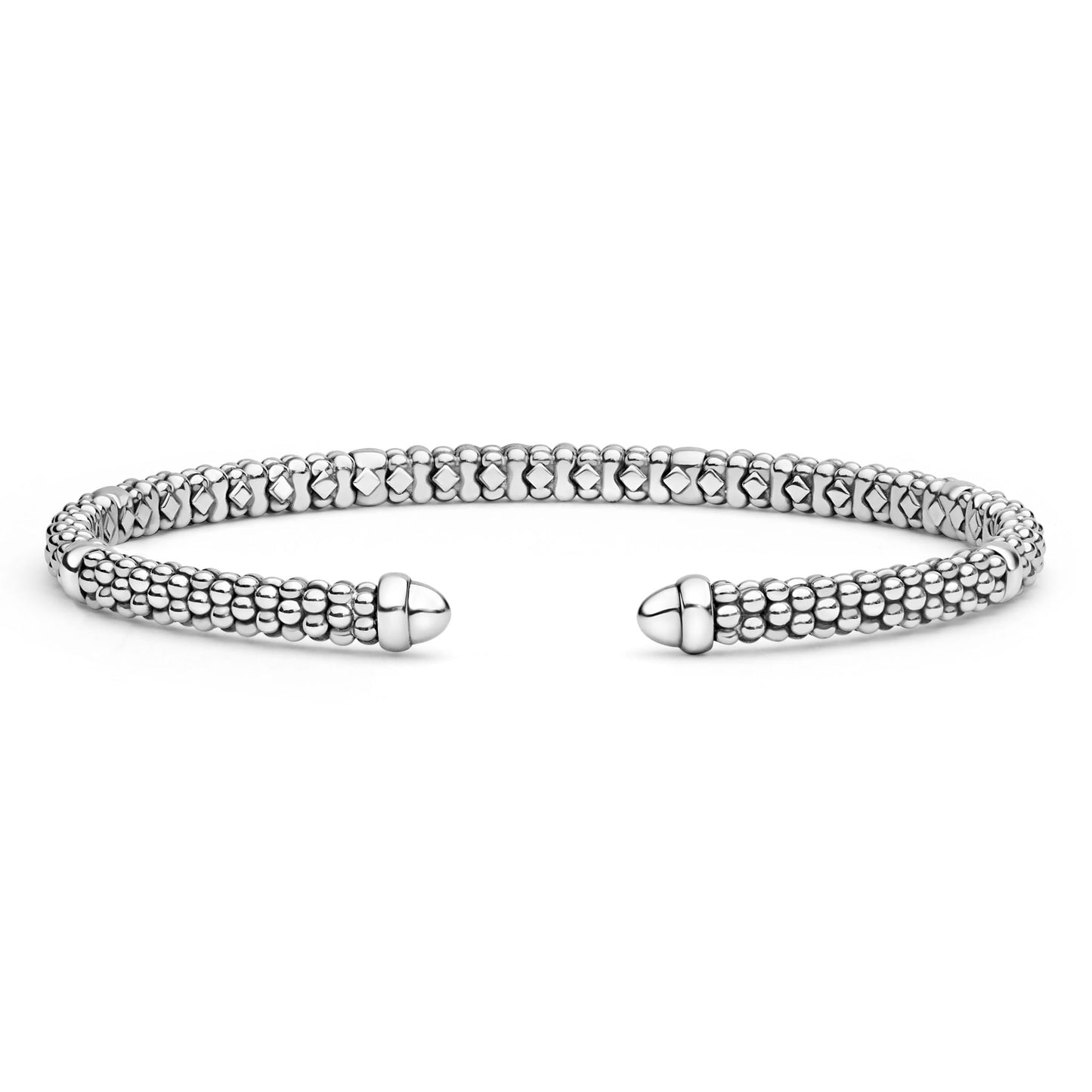 Caviar 6 Bar Mini Versa Torque Bracelet