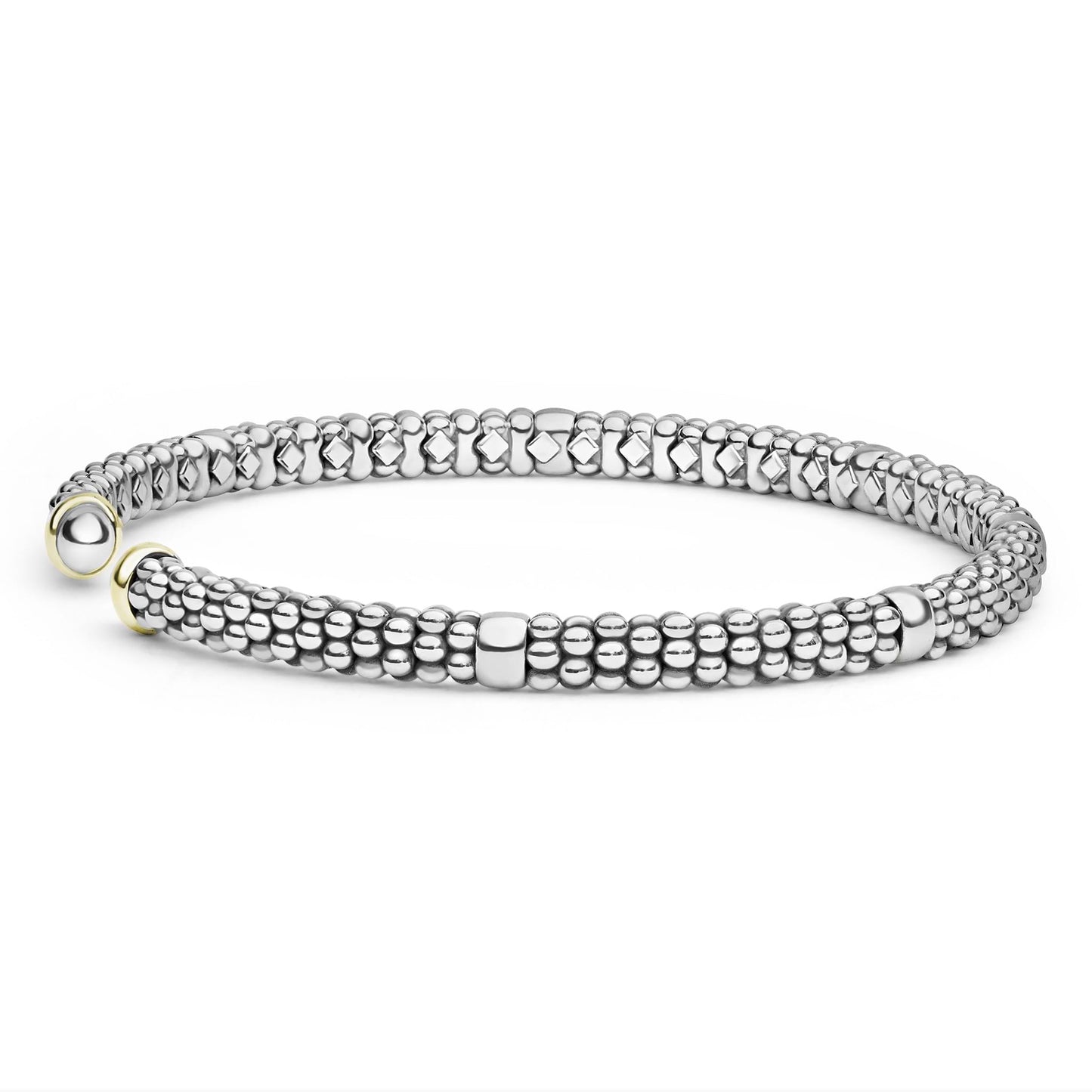 Caviar 6 Bar Mini Versa Torque Bracelet