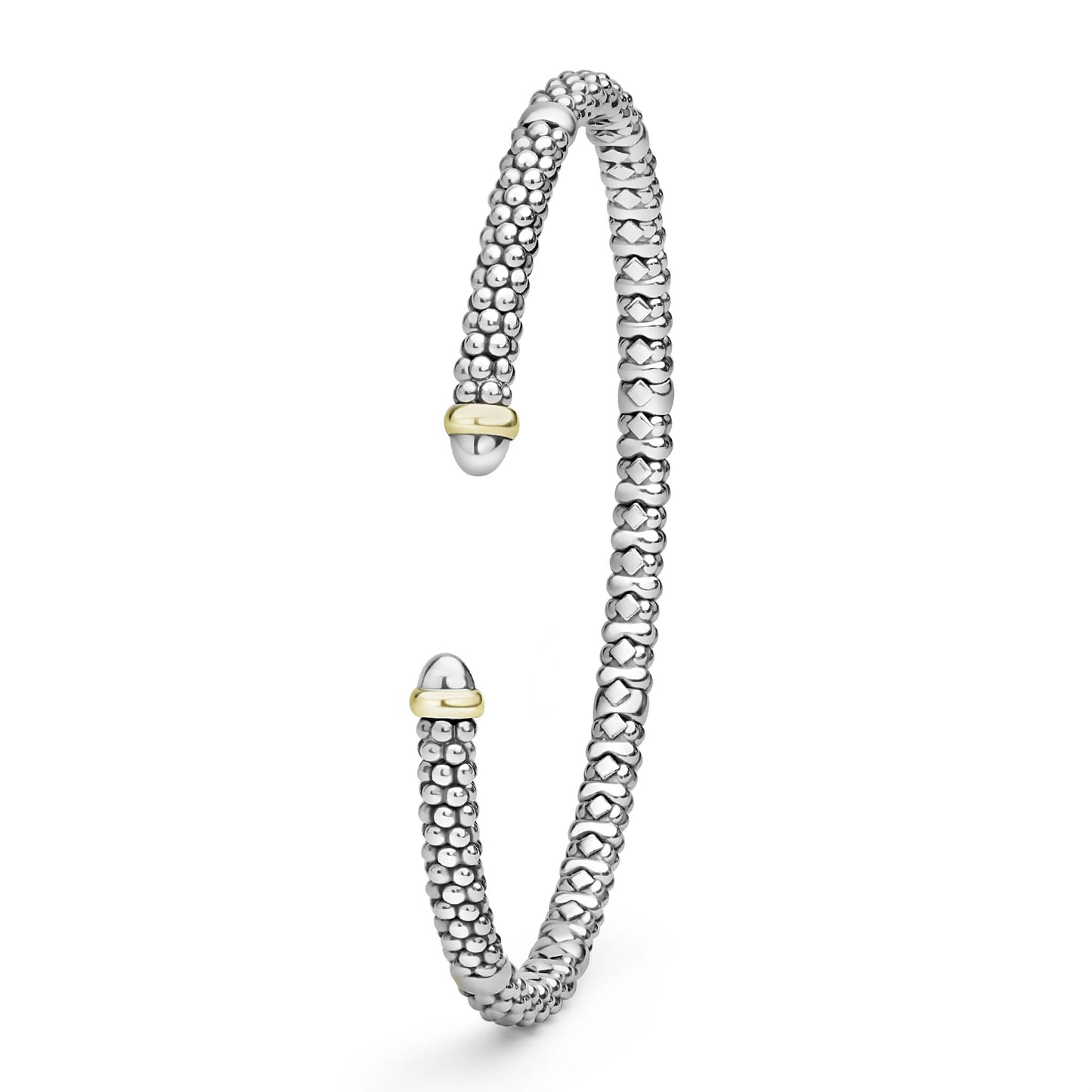 Caviar 6 Bar Mini Versa Torque Bracelet