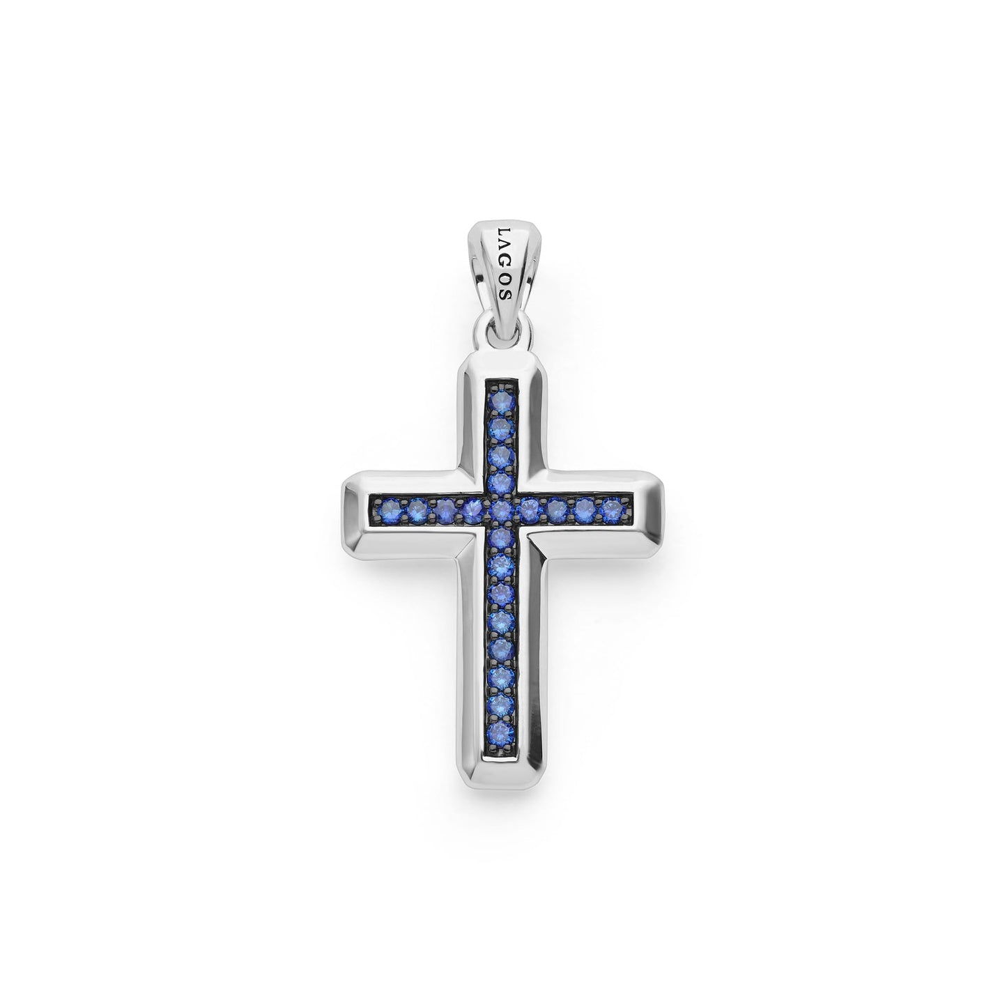 Mens Emerald Cross Amulet