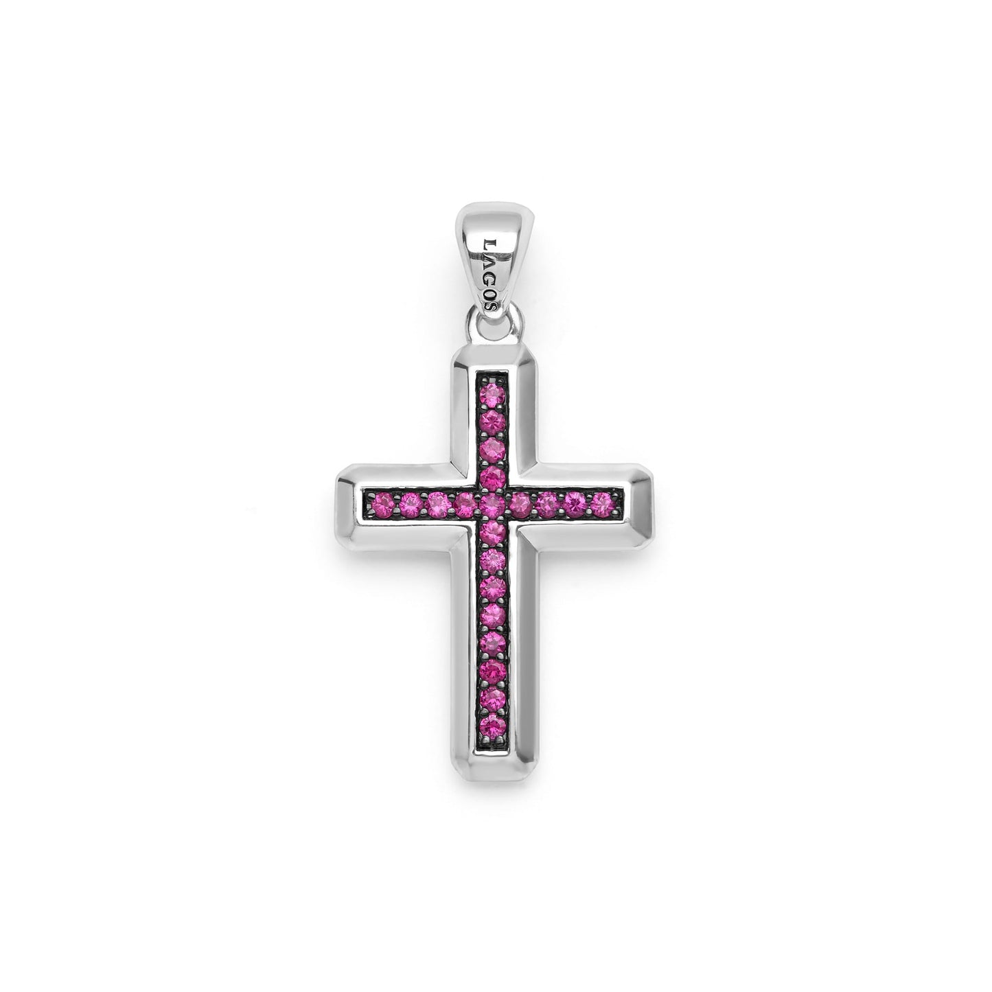 Mens Emerald Cross Amulet