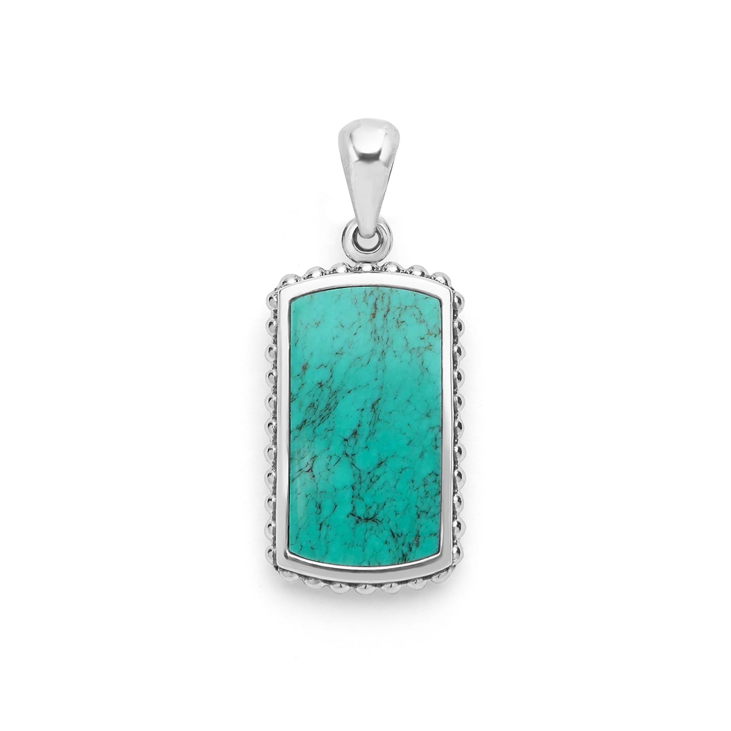 Mens Pietersite Id Tag Amulet
