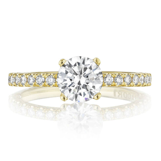 Tacori Round Solitaire Engagement Ring in 18K Yellow Gold