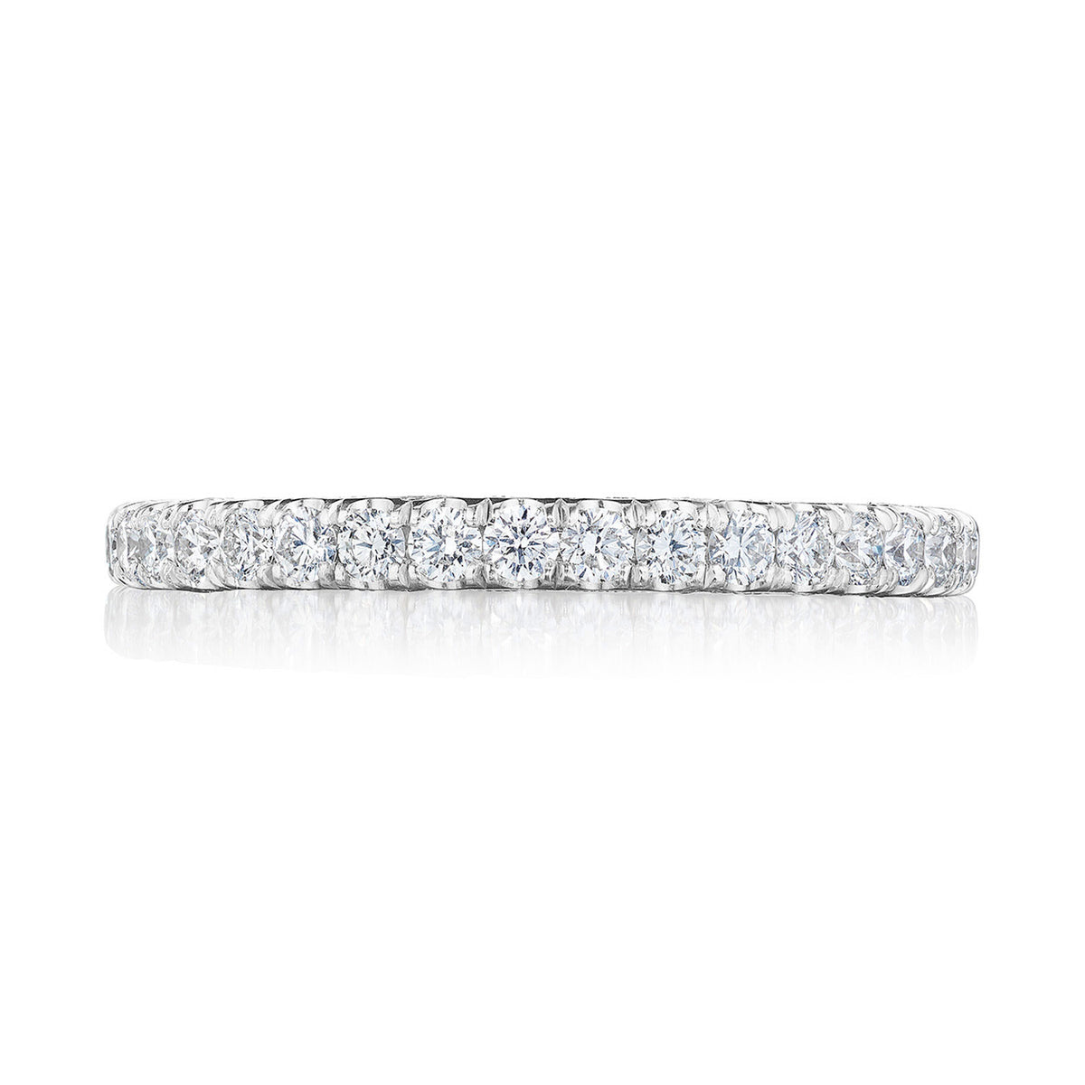 Tacori French Pavé Diamond Wedding Band in Platinum