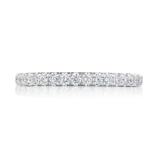 Tacori French Pavé Diamond Wedding Band in Platinum