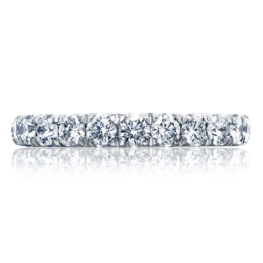 Tacori French Pavé Diamond Wedding Band in Platinum