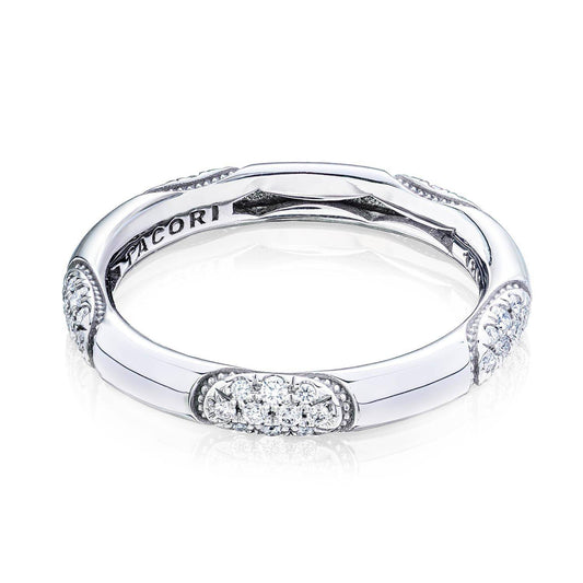 Tacori 360° Foundation Ring, 3mm in 18K White Gold