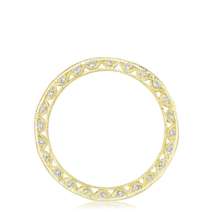 Tacori 18K Yellow Gold Twist with Diamond Accent Wedding Band
