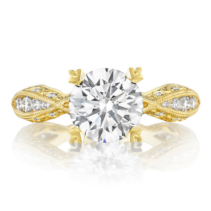 Tacori 18K Yellow Gold Round Solitaire Engagement Ring