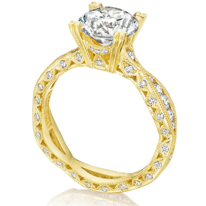 Tacori 18K Yellow Gold Round Solitaire Engagement Ring