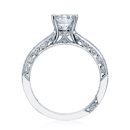 Tacori 18K White Gold Round Solitaire Engagement Ring