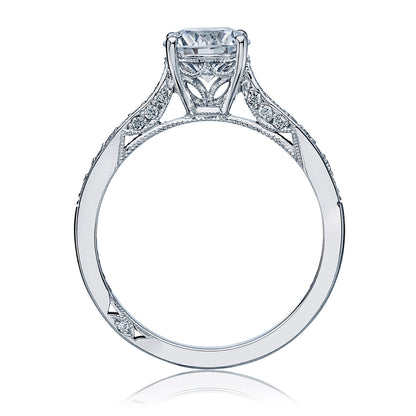 Tacori 18K White Gold Round Solitaire Engagement Ring