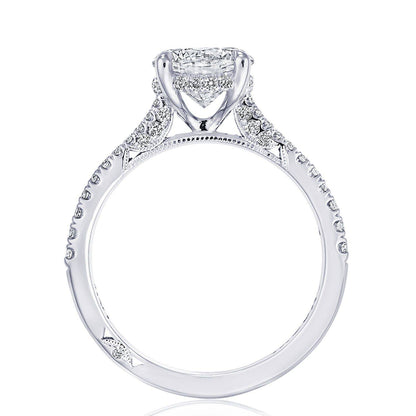 Tacori 18K White Gold Round Solitaire Engagement Ring
