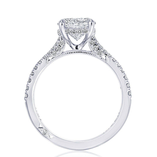 Tacori 18K White Gold Round Solitaire Engagement Ring