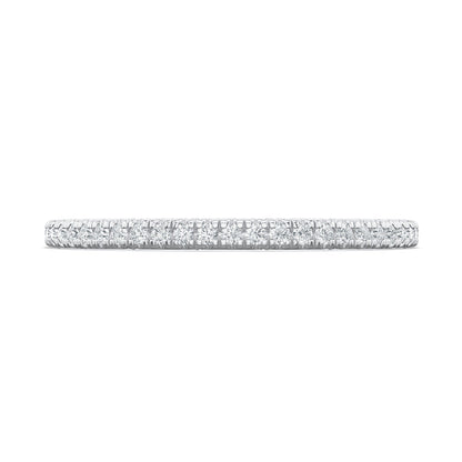 Tacori Platinum French Pavé Diamond Wedding Band