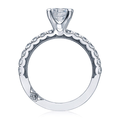 Tacori 18K White Gold Round Solitaire Engagement Ring