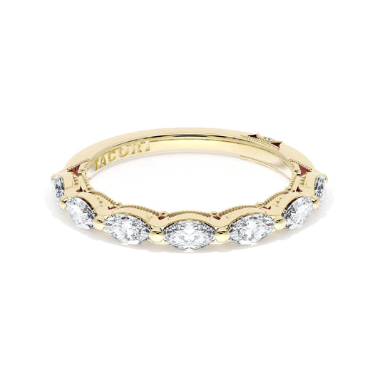 Tacori Diamond Eternity Band in 18K Yellow Gold