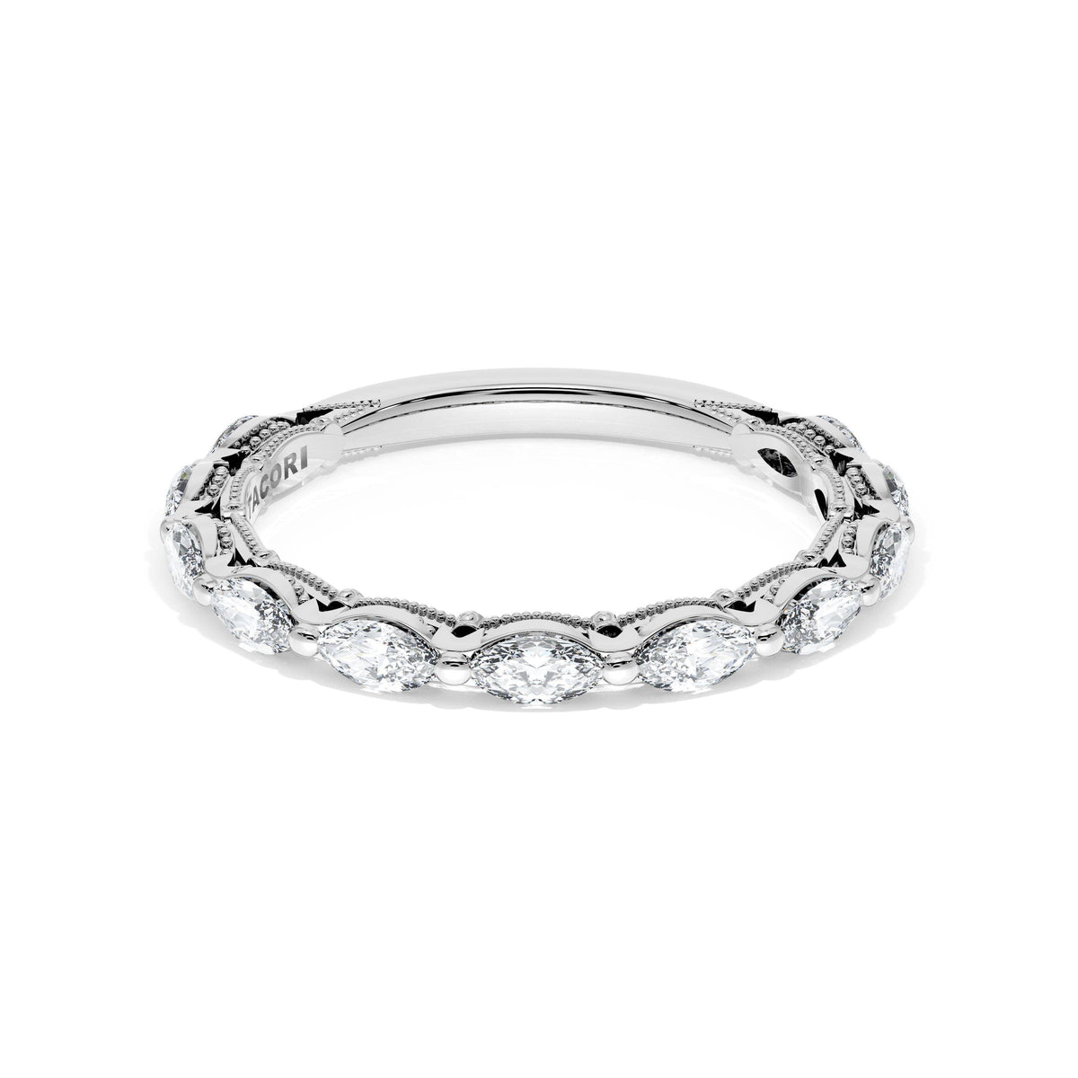 Tacori Diamond Eternity Band in Platinum