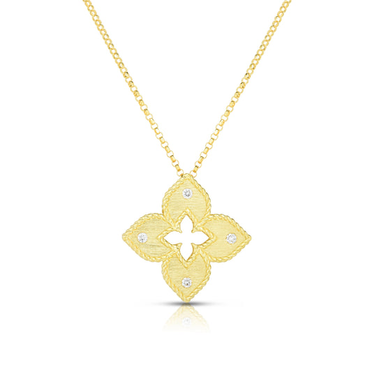 Roberto Coin 18k Diamond Petite Venetian Princess Necklace