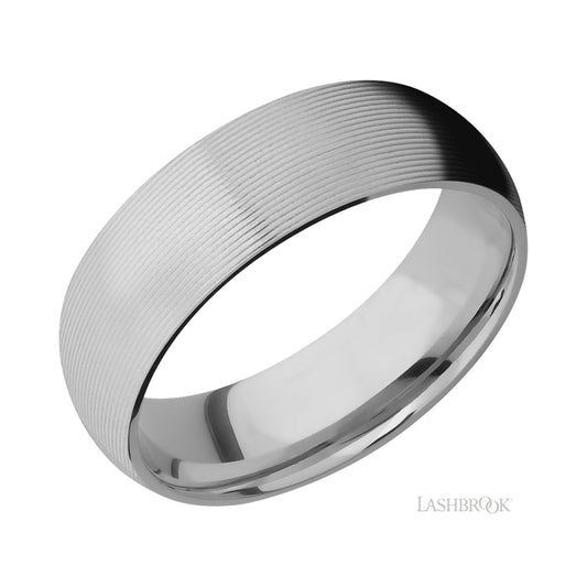 Lashbrook Domed Titanium Band