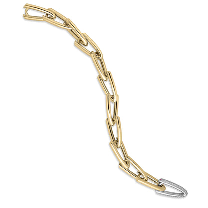 Roberto Coin 18k Diamond Chain Link Bracelet