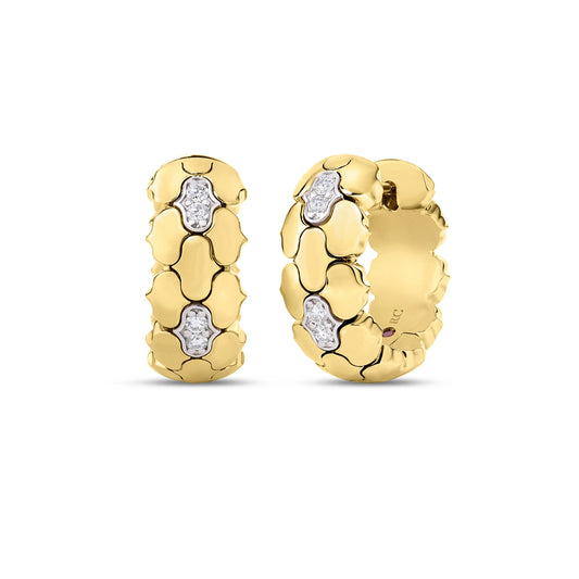 Roberto Coin 18k Diamond Cobra Earrings