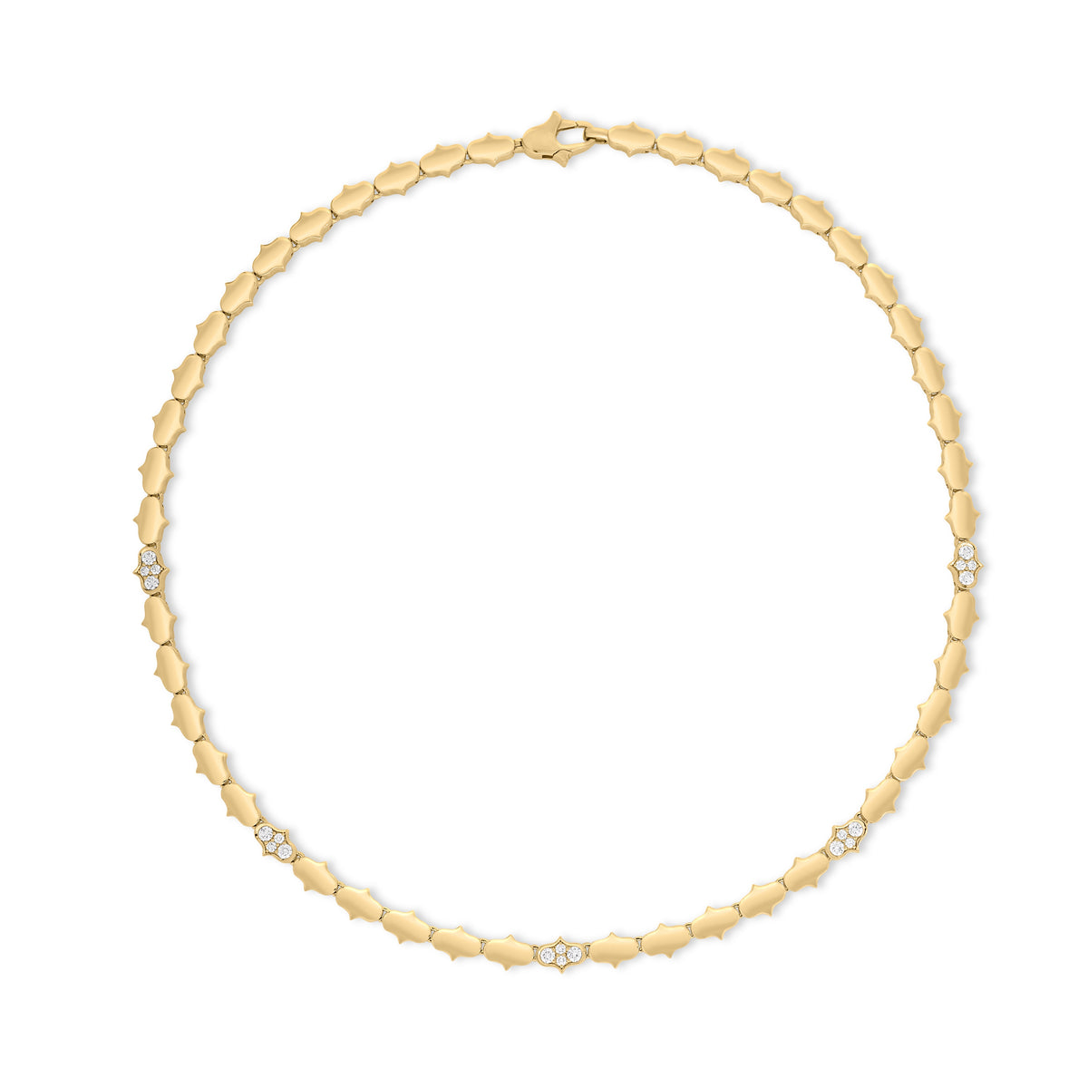 Roberto Coin 18k Diamond Cobra Necklace