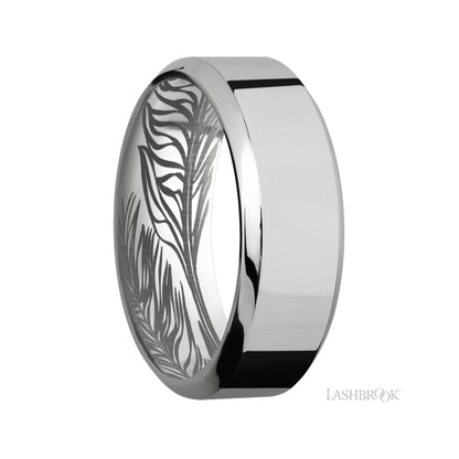 Lashbrook High Bevel Titanium Band