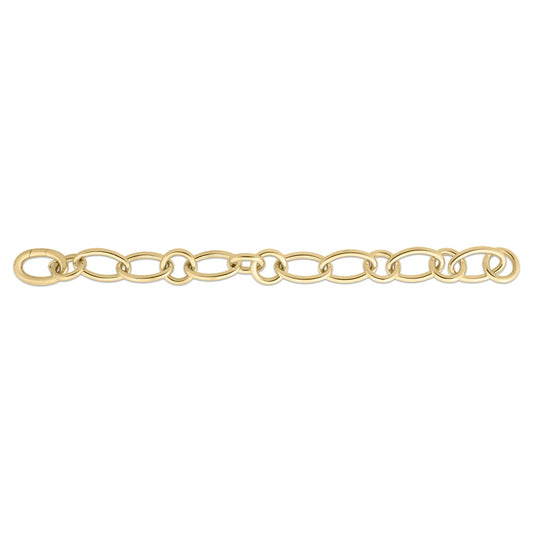 Roberto Coin 18k Alternating Oval & Round Chain Link Bracelet