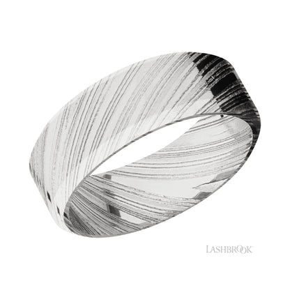 Lashbrook High Bevel Woodgrain Band