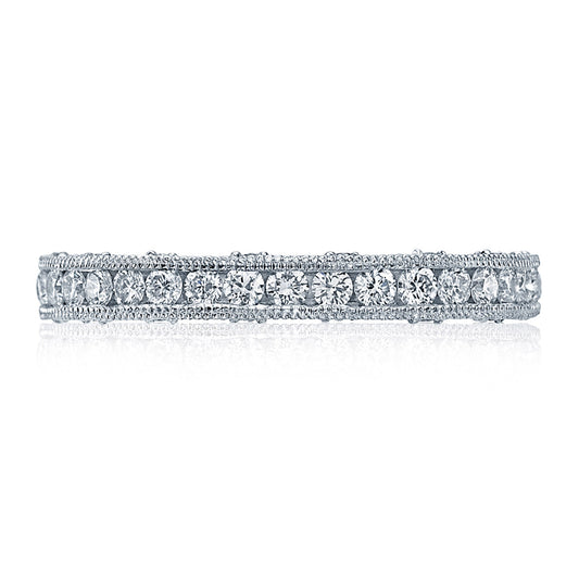 Tacori Platinum Channel Set Wedding Band